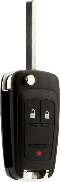 Junxidz Car Key Fob Keyless Entry Remote Flip fits 2010-2017 Chevy Equinox, Sonic, Terrain (OHT0106…