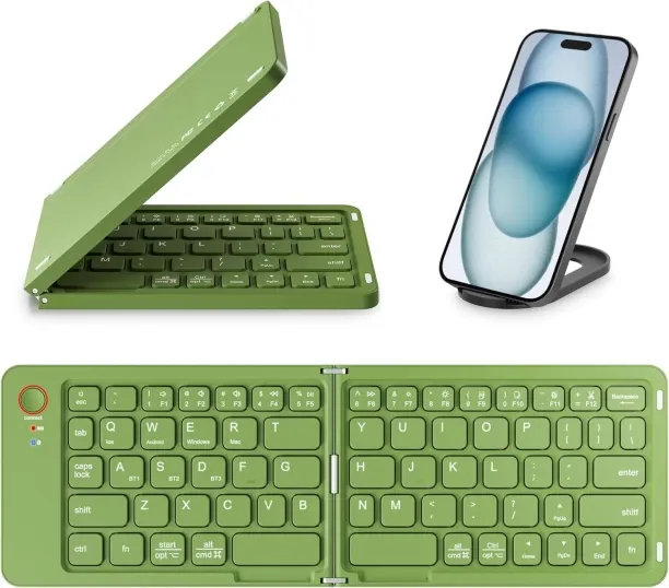 Wagu drum Mini Foldable Bluetooth Keyboard Laptop Keyboard