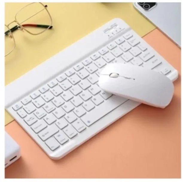 Baihuo Macaron Bluetooth Mouse And Keyboard Set Multi-device Keyboard