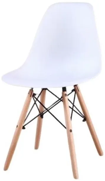LALA Kids Wooden Leg chair Engineered Wood Patio Dining Chair