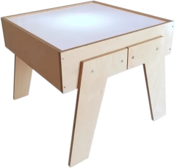 Taimico Lightbox Table Medium Engineered Wood Activity Table