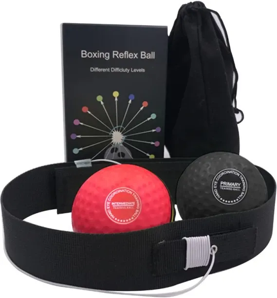 HOME GYM Heartdeco Boxing Reflex Ball Set Boxing Kit