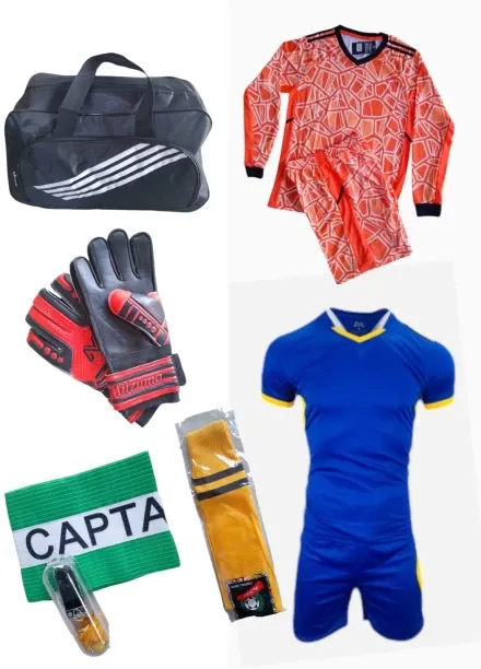 tradesia sports PRU Royal Gold Football Kit