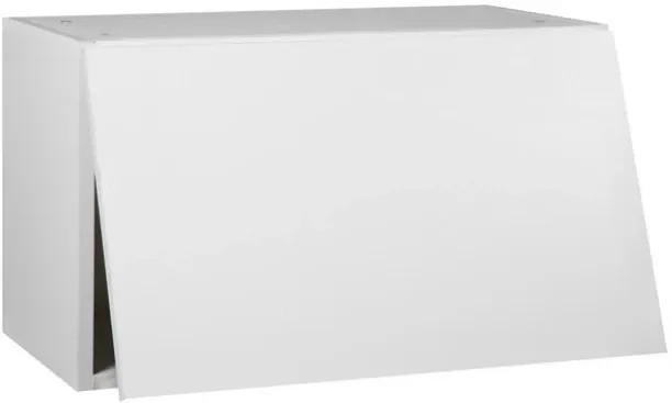 Unique Extractor Fan Cupboard Unit White 600 x 300 x 360 mm Engineered Wood Kitchen Cabinet