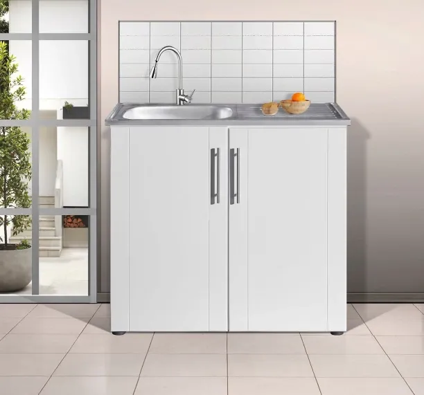Karleh DIA001 Engineered Wood Kitchen Cabinet