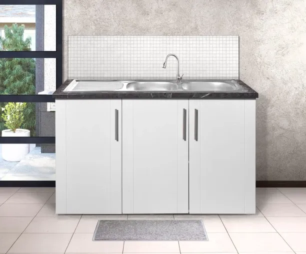 Karleh DKD02 Engineered Wood Kitchen Cabinet