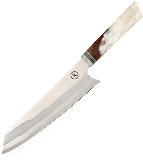 Koch Knives 1 Piece Stainless Steel Chefs Premium Stainless Damascus Chef's Knife - KK521BA