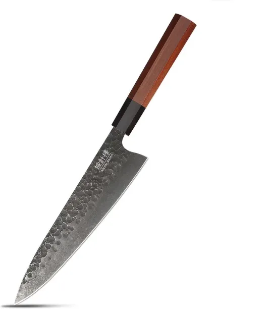 Koch Knives 1 Piece Carbon Steel Chefs Anjin-Sama Gyuto Knife