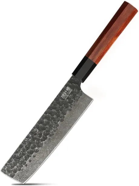 Koch Knives 1 Piece Carbon Steel Chefs ANJIN-SAMA Nakiri Knife