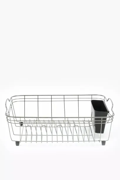 Unique Gunmetal Dish Rack Steel Utensil Kitchen Rack