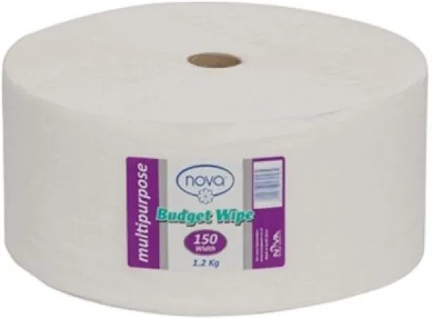 Nova Virgin Budget Wipe Jumbo Roll 150X420m