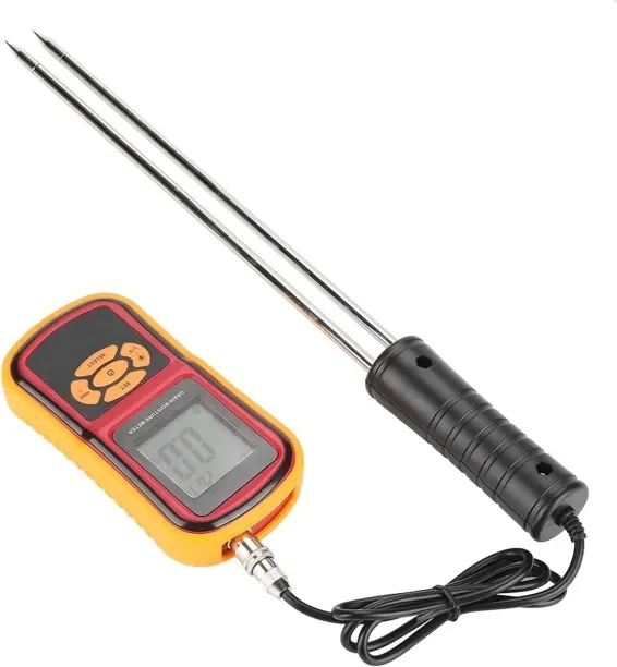 WEIWEISTORE Portable Humidity Tester, Portable Digital LCD Grain Temperature And Moisture Meter For…