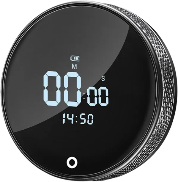 NIUKEZHU Kitchen Timers with LED Digital Display, Volume Adjustable Productivity Timer,Rechargeable…