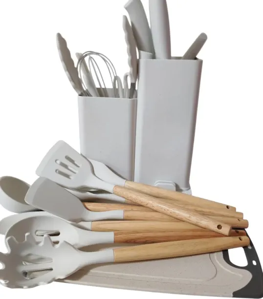 generic kitchenware set CH230 Silicone Cooking Spoon Kitchen Tool Set