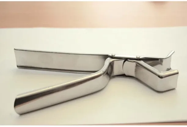 Chsrms Pan Gripper Steel - 195mm Steel Food Clips Kitchen Tool Set