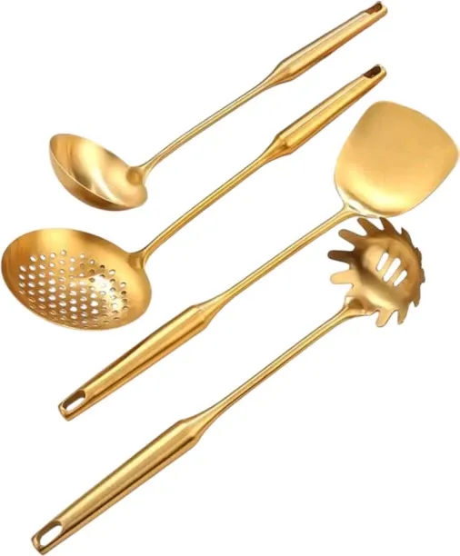 SPN Kitchenware Gold Stainless Steel Solid Turner – Cooking & Serving Spatula Stainless Steel Spatu…