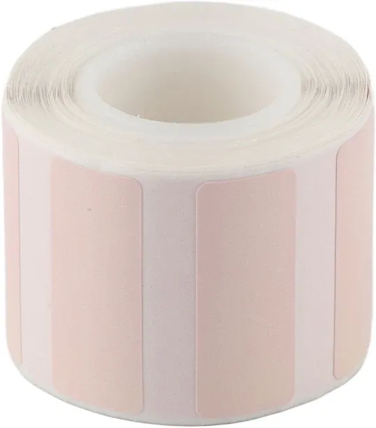 Huanix Pink Thermal Label Paper: 30x12mm Waterproof Oil-Proof Stickers for Office Printers Label Ma…