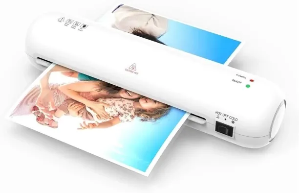 WEIWEISTORE Laminator Machine Desktop 1 inch Lamination Machine