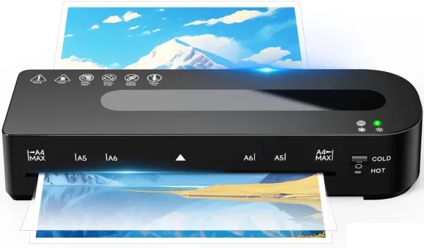 Tidecus Laminator Machine, A4 Laminators Hot & Cold, 9 Inch Laminating Machine for Office, School, …