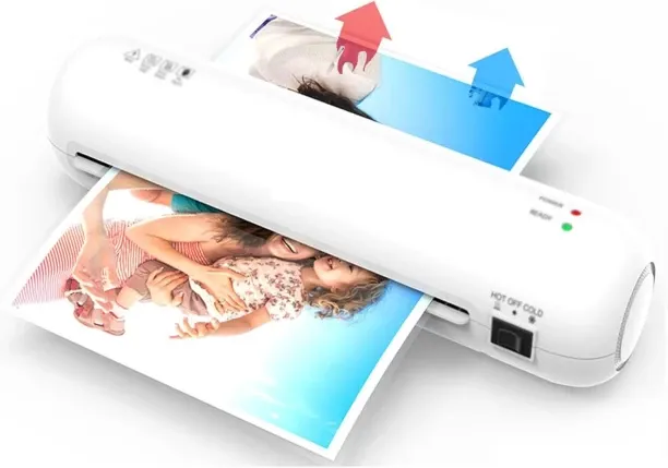 BOWENSTORE Laminator, 13 Inch Thermal Laminator, Desktop Cold and Hot A4 Laminating Machine, Phonto…