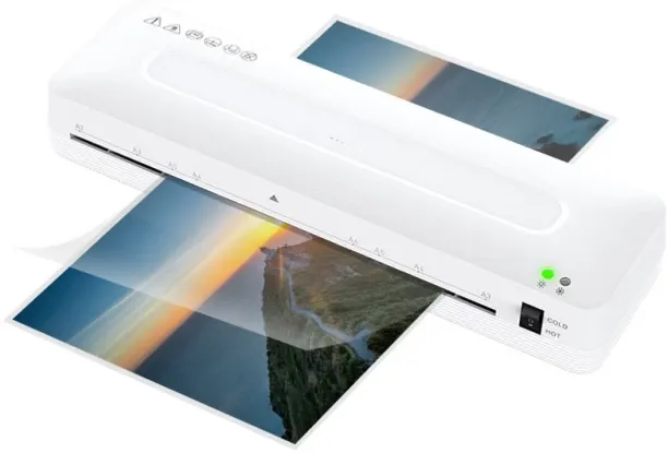 Solala Laminator Machine with Indicator Light, Portable Thermal Laminator with 40 Laminating Pouche…