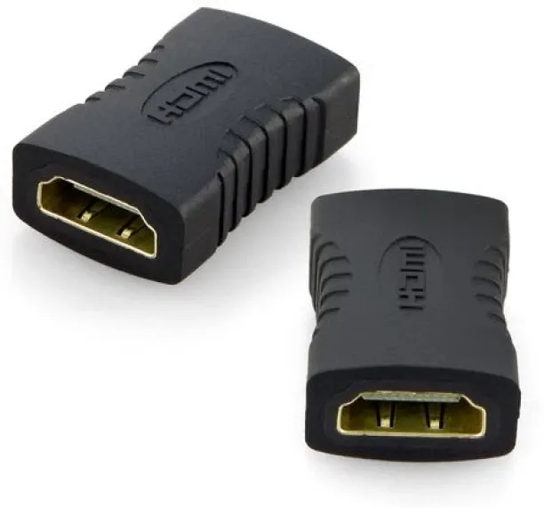 fancystuff HDMI Cable Extender Female to Female Pack of 2 Lan Adapter