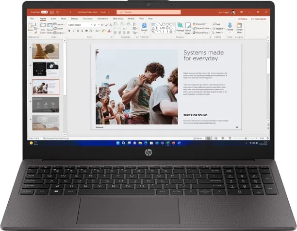 HP Intel Intel Celeron 12th Gen - (8 GB/256 GB HDD/256 GB SSD/Windows 11 Home) AD1J7ET Laptop