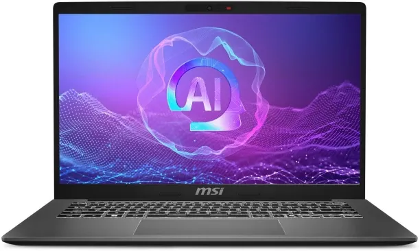 MSI AMD Ryzen 5 Series 1 - (16 GB/512 GB SSD/Windows 11 Home) Modern A14 AI Thin and Light Laptop