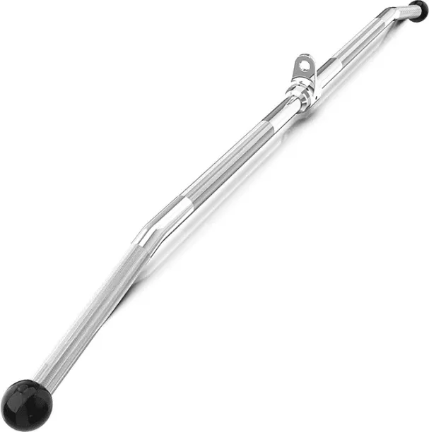 HOME GYM Lat Pulldown Bar With End Caps Lat Pulldown