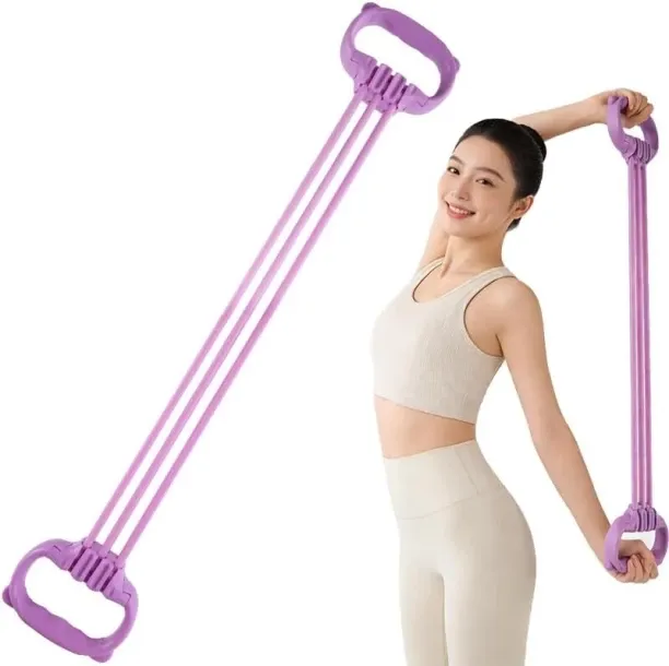 WEIWEISTORE Resistance Bands with Handles, 10-90 lbs Adjustable Fitness Exercise Bands for Home Gym…
