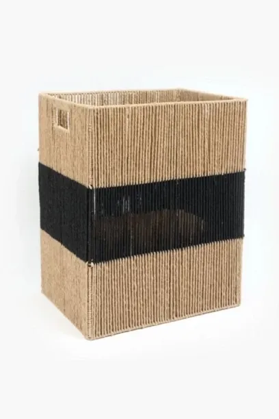Aura 77 L Oatmeal Laundry Basket