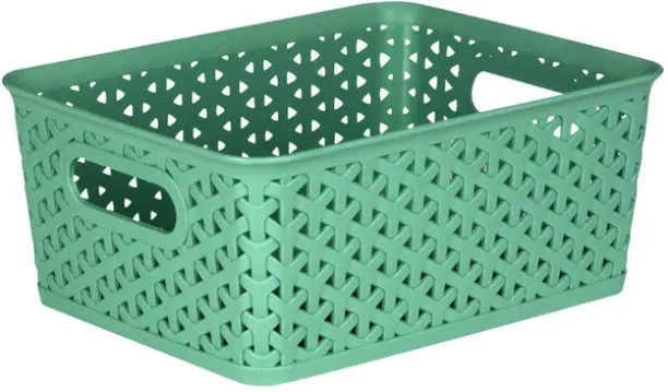 Unique 5 L Woven Basket 5 L Olive Laundry Basket