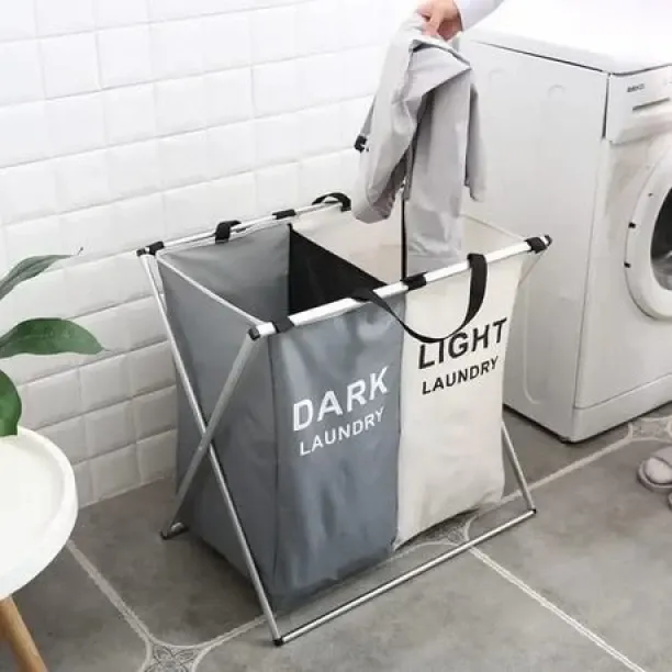 Generics 2 L white Laundry Basket