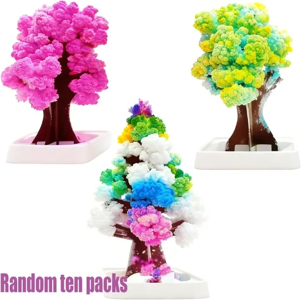 Loznron Mini Christmas Tree Magic Science Project Kit