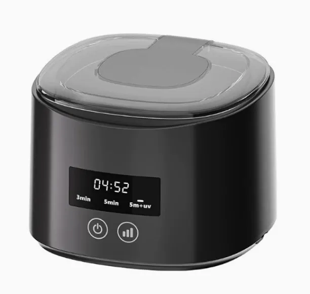 BOWENSTORE 5.0 Upgraded Ultrasonic Retainer Cleaner 300 ML【Top1 German Motor】【SGS-Certified 50KHz U…