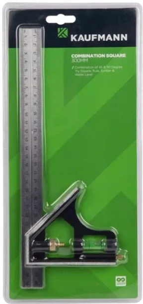 Kaufmann Square Combi 300Mm Non-magnetic Carpenter's Level