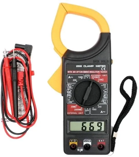Home tools Portable Digital Clamp Multimeter Tool With LCD Display-DT-266 Lever Tool