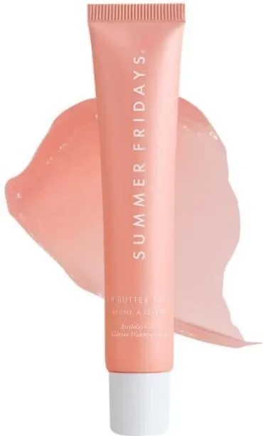 Super Express Summer Friday Lip Butter Balm Treatment for Hydration + Nourishing Shine hint of butt…