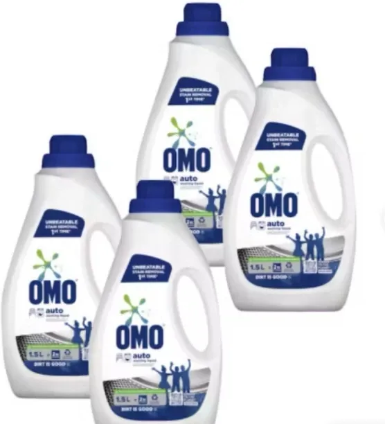 omo Auto Washing Liquid Multi-Fragrance Liquid Detergent