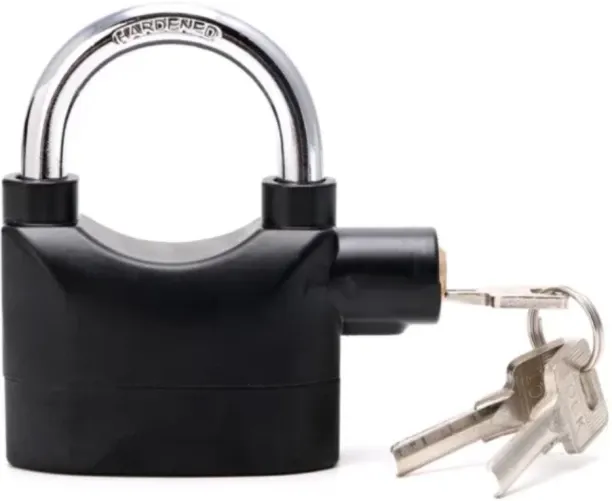 Generic JG606 Alarm Padlock for Motorcycle Bike Bicycle Perfect Security With 110dB Padlock