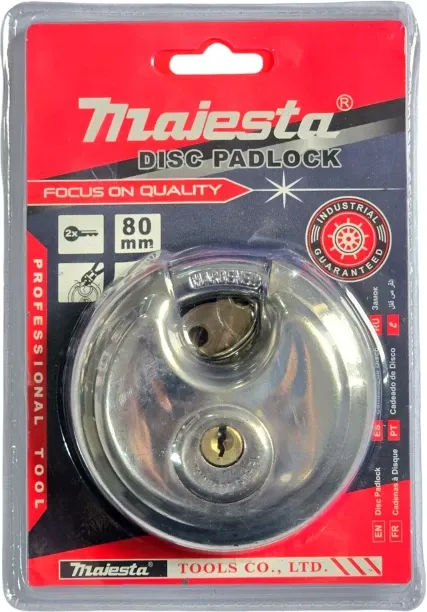 MAJESTA 80mm Discus Padlock