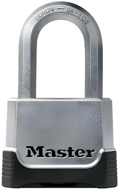 Master Lock Padlock Excell 50mm Shackle Combi Ma450035 Padlock
