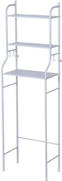 LUOYAHOME SU-AMZ00430 3-Tier Over-Toilet Storage Rack Bathroom Shelf Space Saver,Corner Stand Stora…