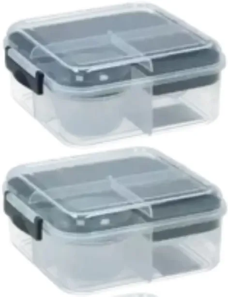 Lunch To Go Box with Yoghurt Pot 2 Containers Lunch Box