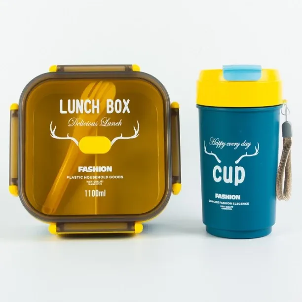 DL Lunch Box DAINTY 2 Containers Lunch Box