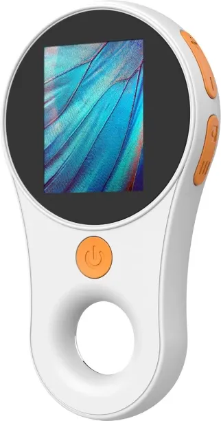 SHIJIN Digital Microscope Handheld 2.0 inch IPS Color Screen,Portable Digital Magnifying Glass 500x…