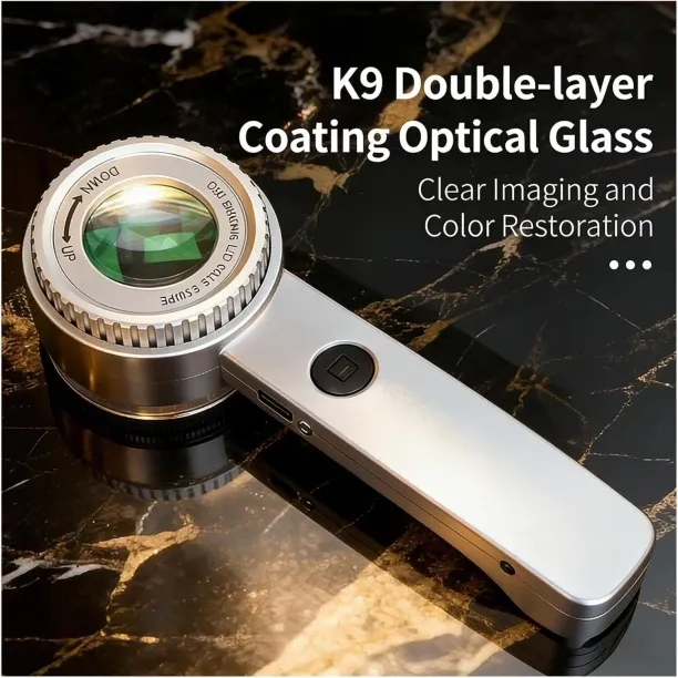 BOWENSTORE 90X Jewelry Loupe Magnification, with LED Light, for, Stamps, Coins, and Other Fine Item…