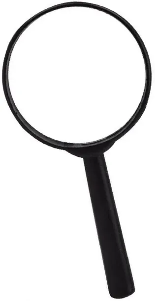 Hi Pansy 1Pcs 4" Handheld Magnifying Glass 3X Glass Magnifier for Reading Fine Print and Other Low …
