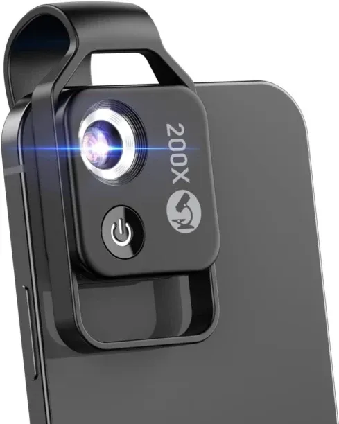 Bloo Nano Zoom Portable Digital Microscope Camera Attachments 200