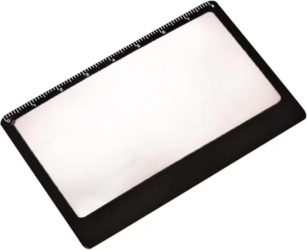 Hi Pansy Credit Card Size 3X Magnifiers, Each Magnifier for Use as 3X Magnifying Glass, Reading has…